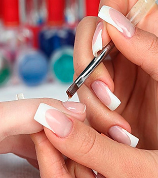 коррекция ногтей гель-лаком